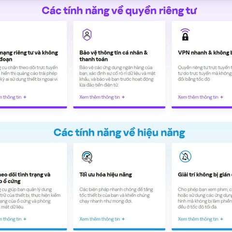 Kaspersky Plus - VPN Không Giới Hạn Chính Hãng - Voucher Khuyến Mại An Toàn Cho PC, MAC, IOS, Android
