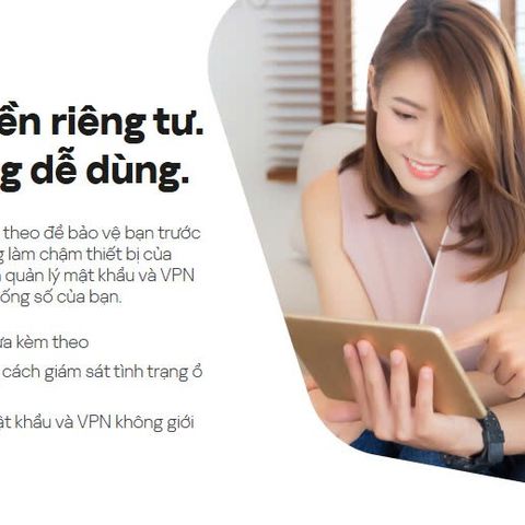 Kaspersky Plus - VPN Không Giới Hạn Chính Hãng - Voucher Khuyến Mại An Toàn Cho PC, MAC, IOS, Android