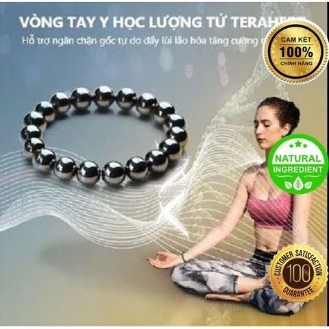 Vòng Tay Y Học Lượng Tử Terahertz - Điều Hòa Huyết Áp, Phòng Chống Tai Biến, Hỗ Trợ Giấc Ngủ Ngon, Sức Khỏe Tim Mạch