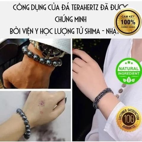 Vòng Tay Y Học Lượng Tử Terahertz - Điều Hòa Huyết Áp, Phòng Chống Tai Biến, Hỗ Trợ Giấc Ngủ Ngon, Sức Khỏe Tim Mạch