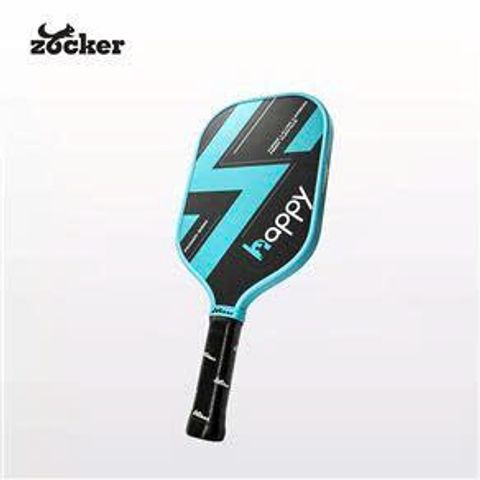 Vợt Pickleball Zocker Happy HP1 Standard Thunder - Thiết Kế Thời Trang Trẻ Trung, Chất Liệu Carbon Fiber, Dành Cho Người Mới Dùng