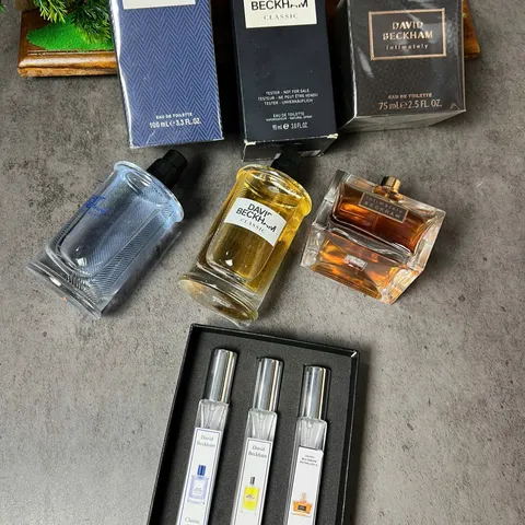 Bộ 3 chai nước hoa nam David Beckham (Classic Blue, Classic, Intimately) - Mỗi chai 10ml Hương thơm độc đáo, sang trọng