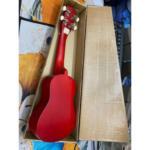 Đàn Ukulele Gỗ Mini - Nhạc Cụ Du Lịch 50cm, Thiết Kế Nhỏ Gọn, Dây Cước Chất Lượng, Quà Tặng Âm Nhạc Thú Vị
