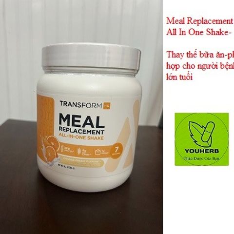 Bột Dinh Dưỡng Thay Thế Bữa Ăn Cho Người Ốm & Người Lớn Tuổi - Cung Cấp 160 Calories và Whey Protein Concentrate