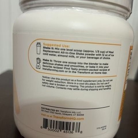 Bột Dinh Dưỡng Thay Thế Bữa Ăn Cho Người Ốm & Người Lớn Tuổi - Cung Cấp 160 Calories và Whey Protein Concentrate