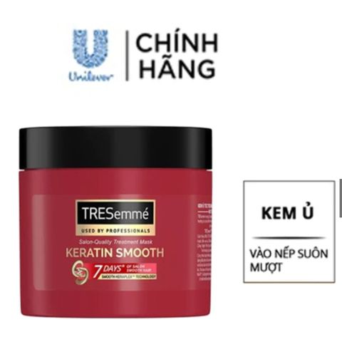 Kem Ủ Tóc TRESemmé Salon Rebond 50g - Phục Hồi Tóc Gãy Rụng, Dưỡng Tóc Mềm Mượt Chuẩn Salon Tại Nhà