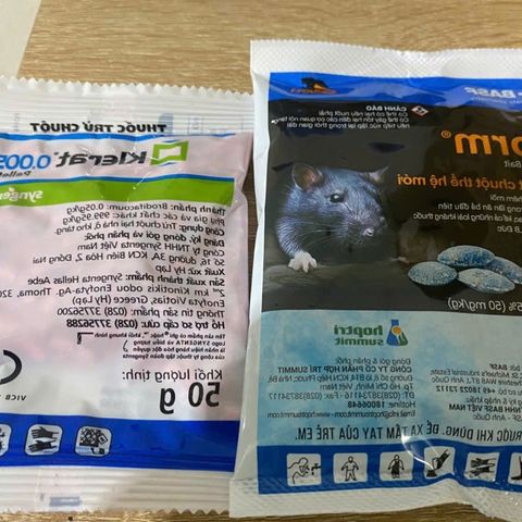 Combo Thuốc Diệt Chuột Storm & Kalerat Nhập Khẩu Dạng Viên Nén (Không Cần Mồi) - Hiệu Quả Nhanh Chóng, Tiện Lợi Cho Ngôi Nhà sạch sẽ