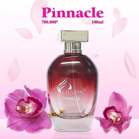 Nước Hoa Nữ Charme Pinnacle EDP 100ml - Hương Quyến Rũ Từ Hoa Hồng, Vani và Hoắc Hương, Phong Cách Sang Trọng cho Phái Đẹp