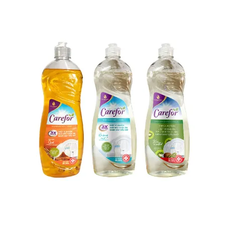 Nước Rửa Chén Carefor 800ml - Diệt Khuẩn 99,99% An Toàn, Không Bám Mùi Cho Chén Bát, Thân Thiện Với Môi Trường và Trẻ Em
