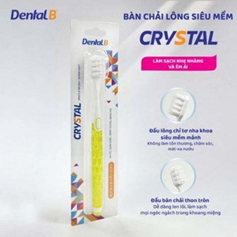 Combo 2 Bàn Chải Đánh Răng Dental B Cao Cấp Siêu Mềm - Chống Viêm Lợi, Sạch Mảng Bám, Hơi Thở Thơm Mát