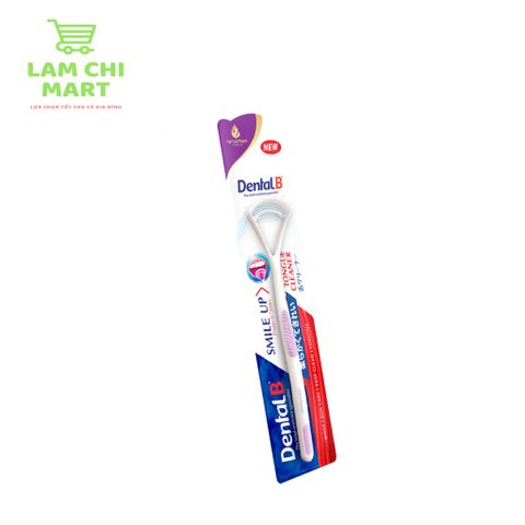 Dụng Cụ Cạo Lưỡi Dental B Smile Up - Combo 2 Chiếc Giúp Vệ Sinh Răng Miệng Hiệu Quả và Đơn Giản