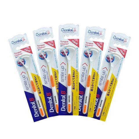 Dụng Cụ Cạo Lưỡi Dental B Smile Up - Combo 2 Chiếc Giúp Vệ Sinh Răng Miệng Hiệu Quả và Đơn Giản
