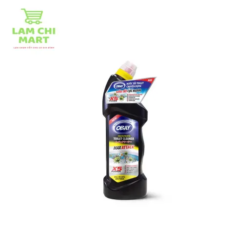 Nước Tẩy Toilet Obay 960ml - Tẩy Vết Bẩn, Khử Mùi Hôi, Diệt Khuẩn 99,99% - Sản Phẩm Vệ Sinh Nhà Tắm An Toàn
