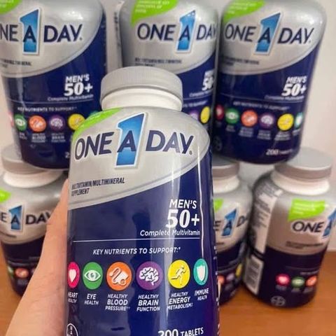 Viên uống One A Day Men’s 50+ Multivitamin 200 viên 
