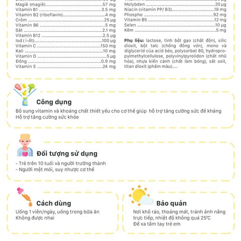 Viên Uống Vitamin Tổng Hợp Doppelherz A-Z Depot - Bổ Sung Sức Khỏe và Đề Kháng, Hộp 30 Viên Dành Cho Trẻ từ 10 Tuổi Trở Lên