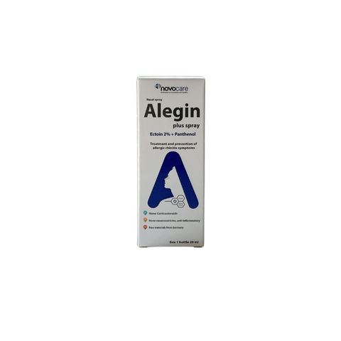 Dung dịch xịt mũi Alegin Plus spray Hộp 1 lọ 20ml