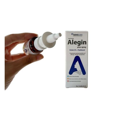 Dung dịch xịt mũi Alegin Plus spray Hộp 1 lọ 20ml