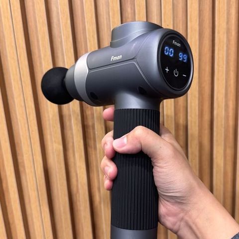 Máy Massage Cầm Tay Fman M1 - Sạc Pin, Có 5 Đầu Massage Đa Năng, Giải Pháp Thư Giãn Tại Nhà, Động Cơ 60W, Độ Ồn Thấp 45-50dB