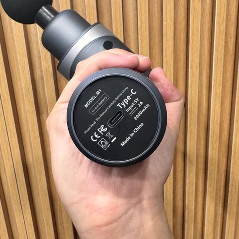 Máy Massage Cầm Tay Fman M1 - Sạc Pin, Có 5 Đầu Massage Đa Năng, Giải Pháp Thư Giãn Tại Nhà, Động Cơ 60W, Độ Ồn Thấp 45-50dB