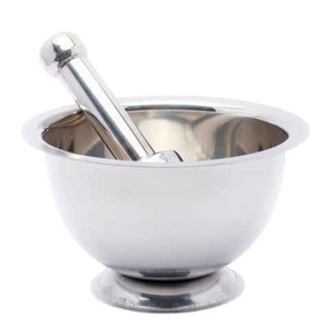 Bộ Cối Chày Inox Giã Cua Bằng Ngang - Dụng Cụ Nhà Bếp Chất Lượng Cao, Kích Thước 18cm, Sản Phẩm Chính Hãng AP (TV1453)