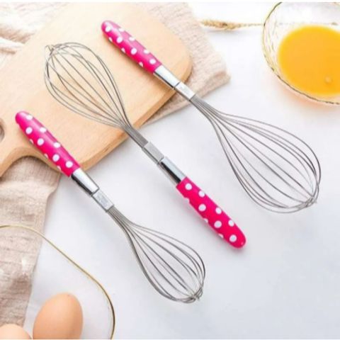 Cây Đánh Trứng Màu Ngẫu Nhiên 35cm - Dụng Cụ Nhà Bếp Inox Chất Lượng Cao - Tiện Ích Cho Mọi Gia Đình (TV1466)
