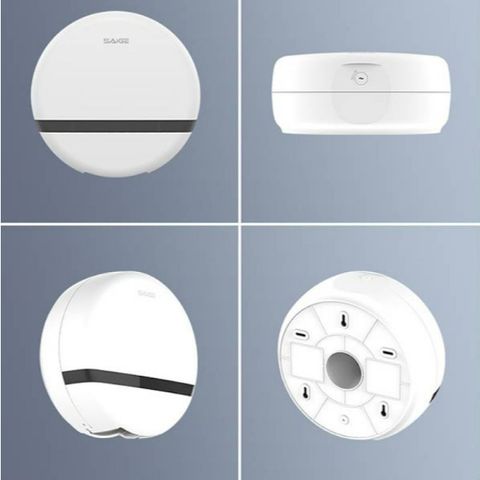 Hộp Đựng Giấy Vệ Sinh Treo Tường Cao Cấp TVKITCHEN - Thiết Kế Hiện Đại, Chất Liệu Nhựa ABS - Phụ Kiện Nhà Bếp Thông Minh (TV1379)