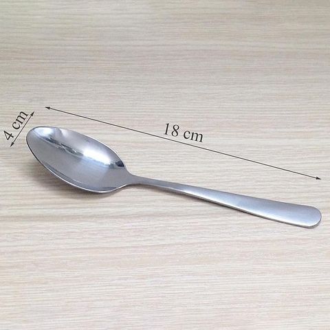 Muỗng inox cao cấp 1 lốc 10 cái - Dụng cụ nhà bếp đa dạng kiểu dáng, chất lượng đảm bảo từ TVKITCHEN (TV1445)