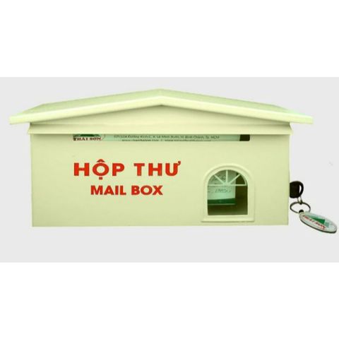 Hộp thư 2 mái nhiều màu sắc (TV1327)