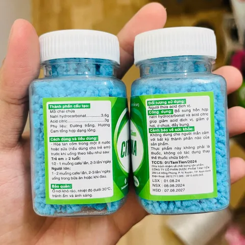 Cốm Tiêu Cinatrol - Giải Pháp Hỗ Trợ Tiêu Hóa Cho Trẻ Em, Giảm Ợ Hơi, Đầy Bụng, Dành Cho Trẻ Từ 2 Tuổi