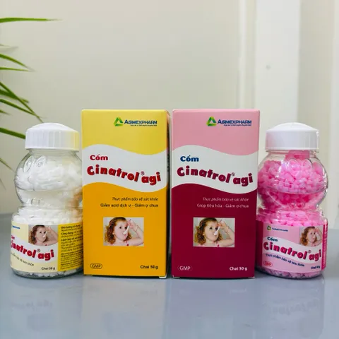 Cốm Tiêu Cinatrol - Giải Pháp Hỗ Trợ Tiêu Hóa Cho Trẻ Em, Giảm Ợ Hơi, Đầy Bụng, Dành Cho Trẻ Từ 2 Tuổi