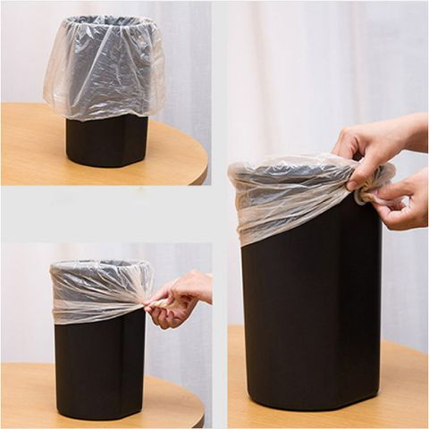Thùng rác inox đạp chân tròn được làm từ nhựa PVC (TV1391)