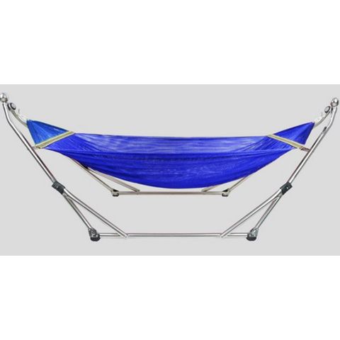 Bộ khung võng relax new + võng lưới 2 lớp loại A cán thép dài 50cm (TV1340)