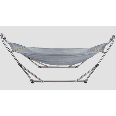 Bộ khung võng relax new + võng lưới 2 lớp loại A cán thép dài 50cm (TV1340)