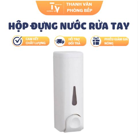 Hộp đựng nước rửa tay và đựng dầu gội bằng nhựa ABS cao cấp (TV1378)