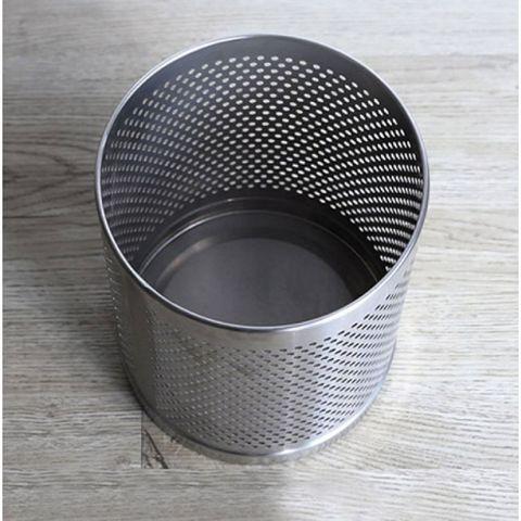 Thùng rác văn phòng dập lỗ không nắp (TV1394)