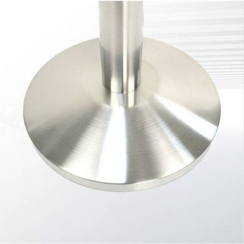 Cột chắn inox 2 dây kéo căng 2m - 5m (sẵn 2 dây kéo) (TV1356)