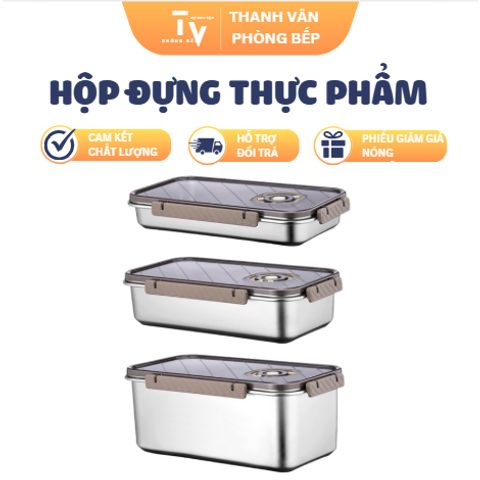 Hộp đựng thực phẩm SUS304 (TV1320)