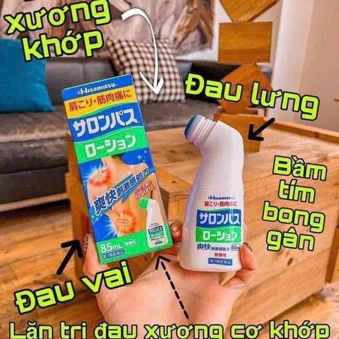 Chai Lăn Dầu Nóng Hisamitsu 85ml - Giải Pháp Xoa Bóp Hỗ Trợ Xương Khớp Hiệu Quả Từ Nhật Bản
