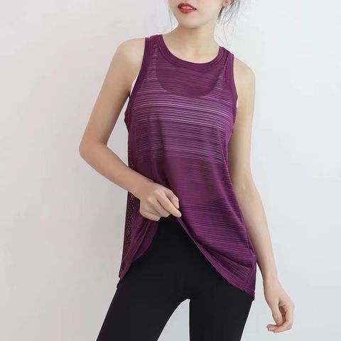 Áo tank top lưới nữ buộc dây phía sau - Phong cách thể thao thời trang, mặc 2 kiểu, mềm mịn, dễ phối các set đồ mùa hè