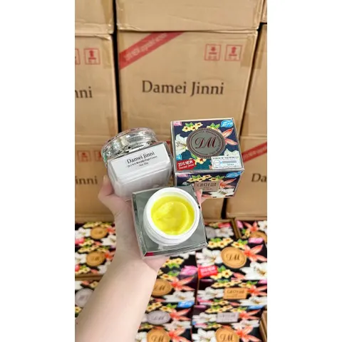 Combo Kem Trắng Da Ngày & Đêm Demejine - Chống Mụn, Dưỡng Sáng, Mờ Thâm 20g - Chính Hãng Cho Mọi Loại Da