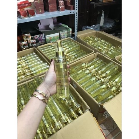 Dầu Dưỡng Thể Body Oil Dưỡng Ẩm Mịn Màng - Chứa Jojoba, Avocado, Macadamia, Phù Hợp Da Nhạy Cảm, Hỗ Trợ Chống Oxi Hóa