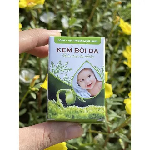 Kem Bôi Da Minh Hùng Chính Hãng - Chăm Sóc Da Bé, Tái Tạo Da, Chống Ngứa, Dành Cho Trẻ Sơ Sinh và Hỗ Trợ Điều Dị Ứng Da