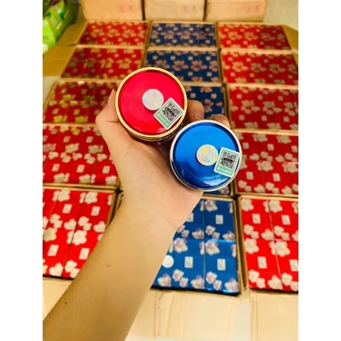 Combo Kem Dưỡng Trắng Da MEIDUZI Xanh Đỏ Ngày Và Đêm - Mờ Thâm Sạm, Nám Mụn 20Gram - Chăm Sóc Da Từ Thiên Nhiên Nhật Bản