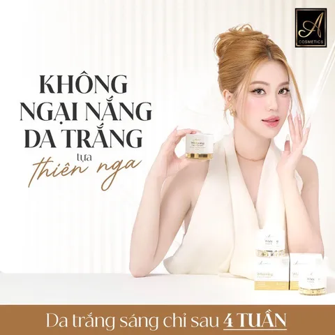 Kem Dưỡng Trắng Da Mờ Thâm Mụn Face Pháp - Dưỡng Ẩm, Làm Trắng, Tái Tạo Da Mặt Hiệu Quả từ A COSMETICS