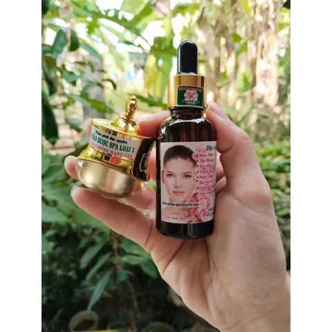 Combo Tái Tạo Da Xuất Sứ Việt Nam - Bộ Kem Chăm Sóc Da Chống Nám, Mụn, Tàn Nhang, Giúp Da Căng Bóng, Mịn Màng