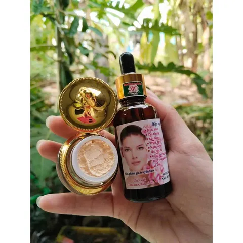 Combo Tái Tạo Da Xuất Sứ Việt Nam - Bộ Kem Chăm Sóc Da Chống Nám, Mụn, Tàn Nhang, Giúp Da Căng Bóng, Mịn Màng