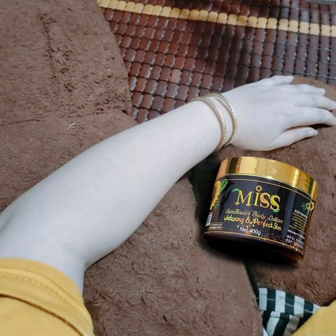 Kem Body Miss Thái Lan 170g - Dưỡng Trắng Da, Chống Nắng, Cấp Ẩm và Bổ Sung Collagen Chính Hãng