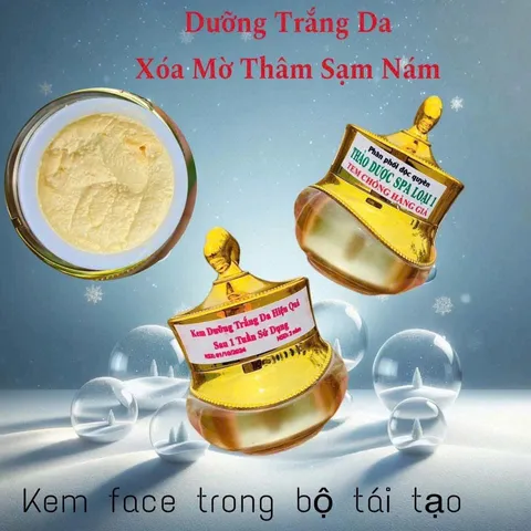 Hũ Kem Dưỡng Tái Tạo Da Gia Truyền - Giúp Da Căng Bóng, Mịn Màng, Chống Nám, Mụn, Tàn Nhang - Sản Phẩm Chăm Sóc Da Mặt Chất Lượng Cao