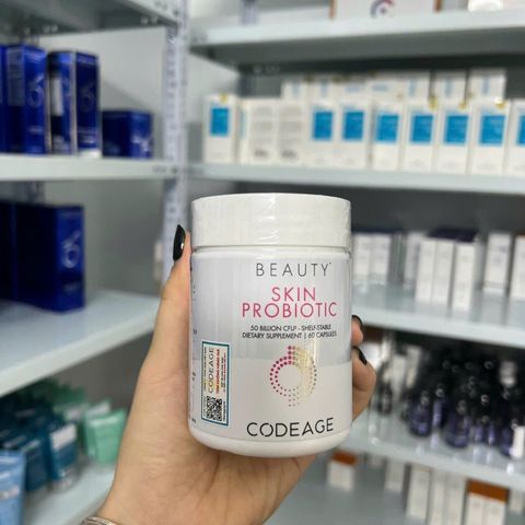 Codeage Probiotic Lợi Khuẩn cho Người Lớn - 50 Tỷ CFU Hỗ Trợ Tiêu Hóa và Làn Da Khỏe Mạnh - 60 Viên Chính Hãng