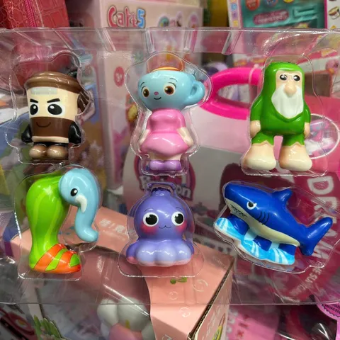 Bộ Đồ Chơi Mô Hình 6 Nhân Vật Tung Tung 9988-169 Interest Squishy - Đồ Chơi Sáng Tạo và Giải Trí Cho Trẻ Em
